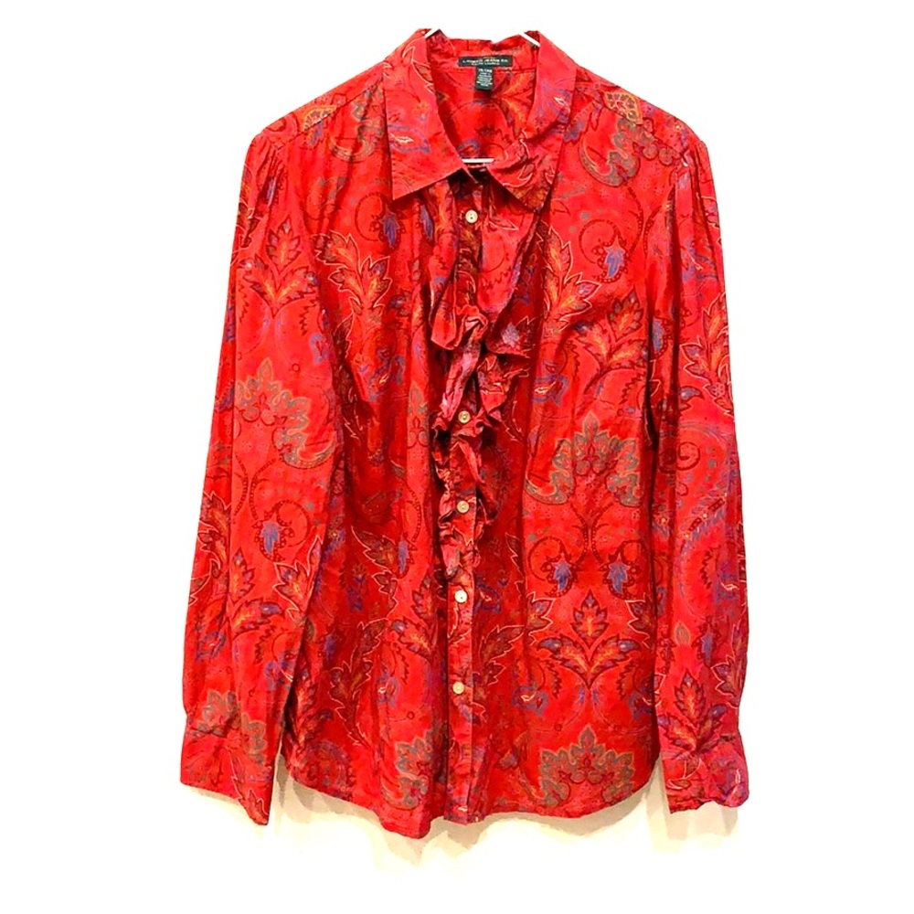 Lauren Ralph Lauren Button Up Blouse